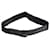 Yves Saint Laurent Gürtel aus schwarzem Leder  ref.1391112