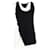 Proenza Schouler Asymmetrical Knit Sleeveless Top Black and White Wool  ref.1391131