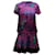 Vestido midi plisado de seda violeta de Proenza Schouler  ref.1391164