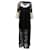Anna Sui Spitzen-Maxikleid aus schwarzem Polyester  ref.1391166