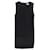 Robe sans manches Vanessa Bruno Patchwork en coton noir  ref.1391175