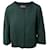 Max Mara Jacket with Two Front Pockets in Green Wool  ref.1391204