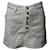 Zadig & Voltaire Joy Spikes Mini Skirt in White Cotton  ref.1391217