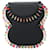 By Far „Frida“ Grosgrain-Tasche aus schwarzer Viskose Zellulosefaser  ref.1391245
