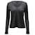 The Row V Neck Sweater in Black Wool  ref.1391248