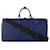 Louis Vuitton LV Keepall 50 Taurillon Azul Marinho Couro  ref.1391259