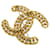 Chanel Dourado Banhado a ouro  ref.1391268