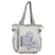 CHANEL Tote Bag Nylon White CC Auth bs14294  ref.1391458