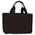 Bolsa de mão GIVENCHY em lona marrom Auth bs14137  ref.1391463