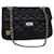 GIVENCHY Bolsa de ombro com corrente de couro preto Auth bs14157  ref.1391480