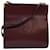 Bolsa de ombro CARTIER Couro Vermelho Auth bs14194  ref.1391481