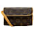 Louis Vuitton Pochette florentine Brown Cloth  ref.1391606