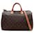 Braune Louis Vuitton Speedy Bandouliere 35 Umhängetasche mit Monogramm Leder  ref.1391618