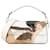 White Fendi Bikini Girls Zucca Baguette Satchel Leather  ref.1391621