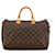 Louis Vuitton Speedy 35 Brown Cloth  ref.1391765