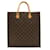 Louis Vuitton Sac plat Brown Cloth  ref.1391866