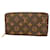 Louis Vuitton Portefeuille zippy Brown Cloth  ref.1391872