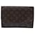 Louis Vuitton Pochette Rabat Braun Leinwand  ref.1391897