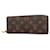 Louis Vuitton Portefeuille zippy Brown Cloth  ref.1392005