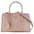 Bolso satchel con cremallera y forro Prada Mini Saffiano Lux Galleria en rosa Cuero  ref.1392033