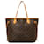 Braune Neverfull MM-Einkaufstasche mit Louis Vuitton-Monogramm Leder  ref.1392041