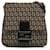 Brown Fendi Zucca Flap Crossbody Bag Leather  ref.1392064