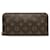 Brown Louis Vuitton YK Monogram Insolite Wallet Cloth  ref.1392076