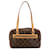 Brown Louis Vuitton Monogram Cite MM Shoulder Bag Leather  ref.1392077