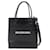 Schwarze Balenciaga-Einkaufstasche aus krokodilgeprägtem Leder im XXS-Format  ref.1392107
