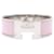 Hermès Bracciale Hermes Clic Clac H Rosa Metallo  ref.1392116