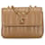 Tan Chanel Mini Calfskin Vertical Quilt Flap Crossbody Bag Camel Leather  ref.1392138