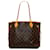 Brown Louis Vuitton Monogram Neverfull MM Tote Bag Leather  ref.1392163