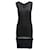 Vestido sin mangas plisado Issey Miyake negro y gris talla 3 Sintético  ref.1392181