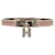 Bracelet de costume Hermès Kelly H Lock Cadena en argent Cuir Argenté  ref.1392192