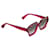 Autre Marque Raspberry Folc Acetate Sunglasses Red Plastic  ref.1392208