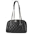 Black Chanel CC Quilted Lambskin Shoulder Bag Leather  ref.1392213
