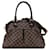 Brown Louis Vuitton Damier Ebene Trevi PM Satchel Leather  ref.1392222