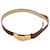 Ceinture en cuir marron Salvatore Ferragamo  ref.1392297