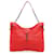 Red Bottega Veneta Intrecciato Beverly Shoulder Bag Rosso Pelle  ref.1392303