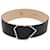 Black Alexander McQueen Wide Leather Belt Size US S  ref.1392319