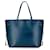 Blaue Louis Vuitton Epi Neverfull MM Einkaufstasche Leder  ref.1392333