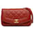 Red Chanel Small Lambskin Diana Flap Crossbody Bag Leather  ref.1392358