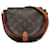 Braune Louis Vuitton Monogram Sac Tambourine Umhängetasche Leder  ref.1392373