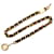 Cintura a catena con medaglione CC Chanel in oro D'oro Pelle  ref.1392381