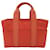 Orange Hermès Toile Acapulco PM Handbag Leather  ref.1392395