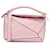 Bolso satchel mediano LOEWE Puzzle Bag rosa Cuero  ref.1392404