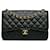Black Chanel Jumbo Classic Caviar Double Flap Shoulder Bag Leather  ref.1392407