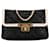 Schwarze Chanel-Umhängetasche aus gestepptem Lammleder mit Kettenklappe  ref.1392436