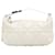 White Dior Calfskin Macro-Cannage DiorTravel Nomad Pouch Handbag Leather  ref.1392462