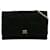 Bandolera negra con cadena de encaje Dolce & Gabbana Negro Lienzo  ref.1392480